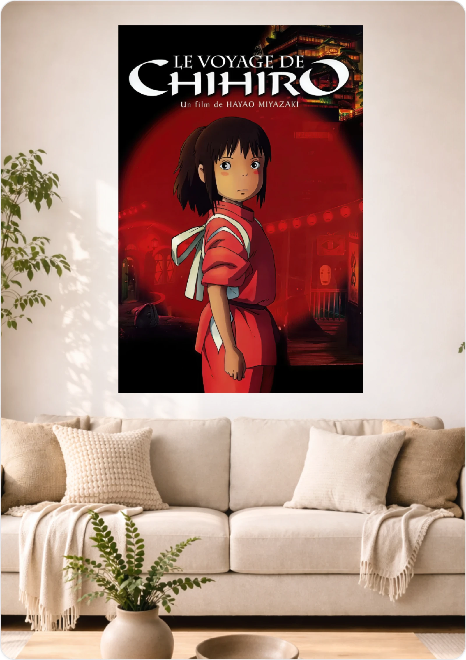 Affiche Le Voyage de Chihiro – Chef-d’œuvre de Hayao Miyazaki | Format A3 (29,7 x 42 cm)